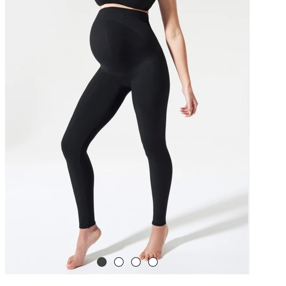 Blanqi Everyday Maternity Belly Support Leggings size small